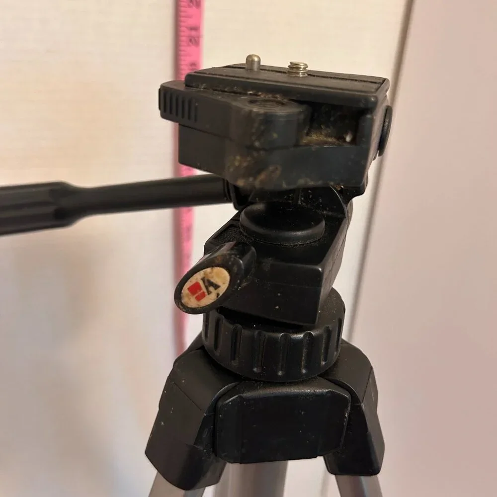 Ambico Adjustable Aluminum Tripod | Lightweight Camera & Video Stand